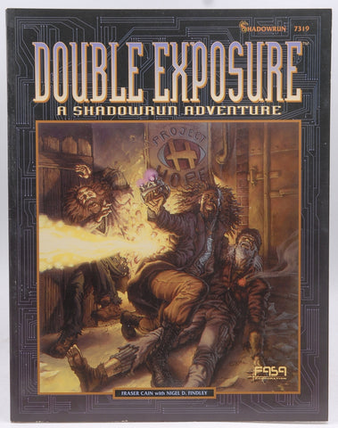 Double Exposure A Shadow Adventure Shadow Run #7319, by Nigel D Findley, Fraser Cain