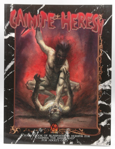 Cainite Heresy: A Sourcebook of Blasphmeous Horror for Vampire, The Dark Ages, by Langlois, Jason, Hite, Ken, Bergstrom, R.