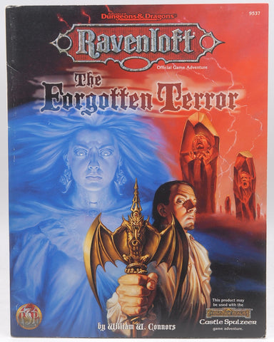 The Forgotten Terror (AD&D Fantasy Roleplaying, Ravenloft/Forgotten Realms), by Connors, William W.