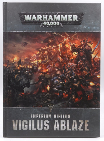 Warhammer 40k Imperium Nihilus Vigilus Ablaze, by Staff