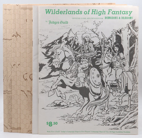 Wilderlands of High Fantasy (Judges Guild, Dungeons and Dragons), by Owen, Bill  First Edition