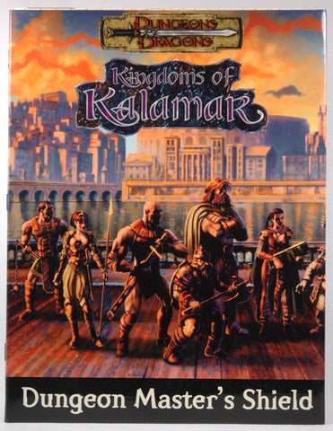 Kingdoms of Kalamar Dungeon Master's Shield d20 D&D, by