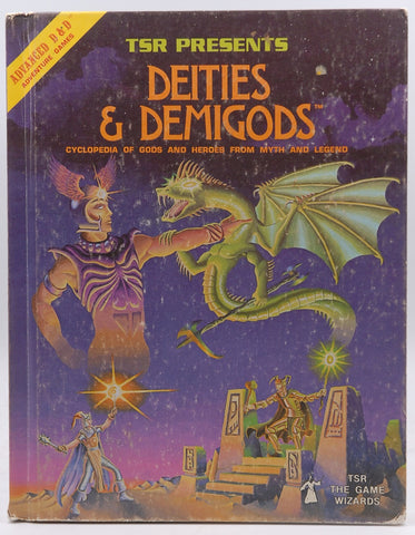 AD&D 2nd Print Deities & Demigods Cthulhu 144pp, by Ward, Kuntz