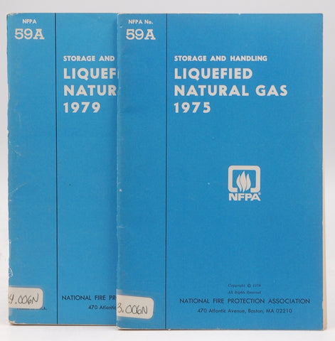 1975 and 1979 NFPA 59A Standards for Liquefied Natural Gas, by NFPA
