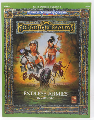 AD&D 2e Endless Armies Forgotten Realms, by Jeff Grubb