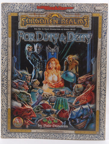 AD&D 2e For Duty & Deity Forgotten Realms Highlighting, by Dale Donovan