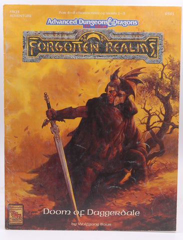 Doom of Daggerdale (AD&D/Forgotten Realms Module FRQ3) (Forgotten Realms Campaign Setting), by