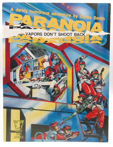 Vapors Don't Shoot Back (Paranoia), by Curtis Smith