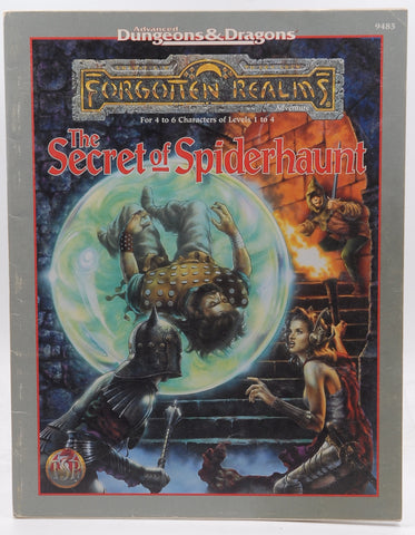 The Secret of Spiderhaunt (AD&D/Forgotten Realms Adventure), by Butler, Jim