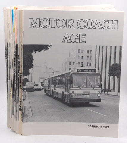 53 Issues of Motor Coach Age Magazine, Late 70s and on, by Various