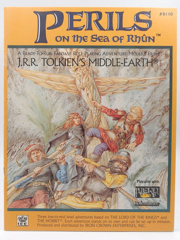 Perils on the Sea of Rhun (Middle Earth Game Supplements, Stock No. 8110), by Peter G. Stassun, William B. Feild Jr.