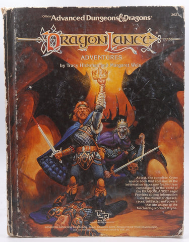 Dragonlance Adventures (Advanced Dungeons and Dragons), by Tracy Hickman, Margaret Weis