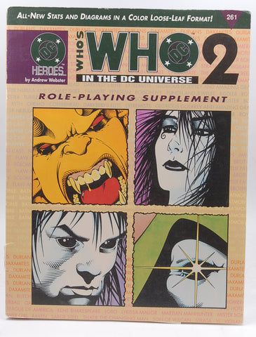 Who's Who in the DC Universe #2 (DC Heroes RPG #261), by staff
