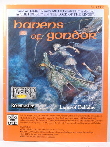 Havens of Gondor (MERP/Middle Earth Role Playing #3300) (Stock No. 3300), by