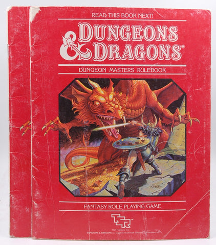 Mentzer Basic Dungeons Dragons Books, by