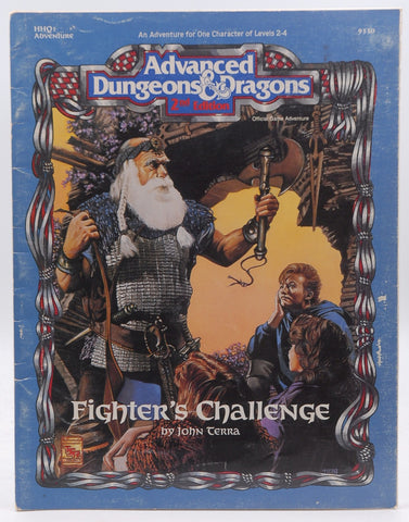 Fighter's Challenge (Advanced Dungeons & Dragons ,2nd Edition, No. 9330/Hhq1, Adventure), by Terra, John