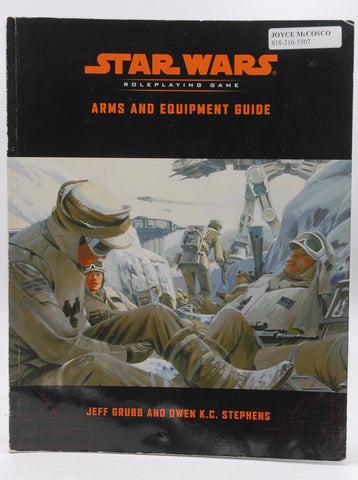 Arms and Equipment Guide (Star Wars Roleplaying Game), by Stephens, Owen K.C., Grubb, Jeff