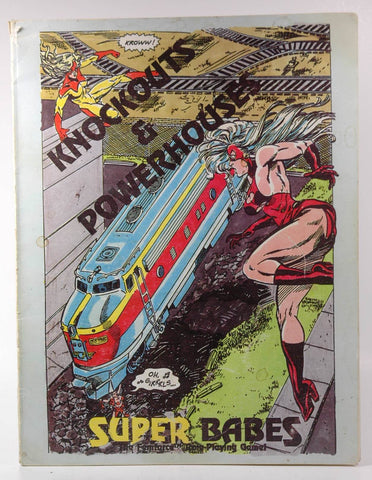 Knockouts & Powerhouses (Super Babes RPG), by Marc Schezzini, Cameron Verkaik