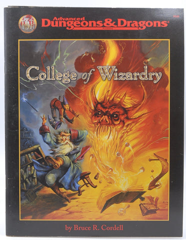 College of Wizardry (Advanced Dungeons & Dragons/AD&D Accessory), by Cordell, Bruce R.