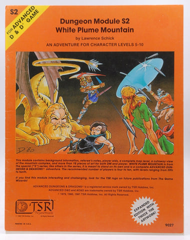 White Plume Mountain, by Schick