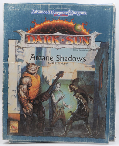 AD&D 2e Dark Sun Arcane Shadows Fair, by Bill Slavicsek