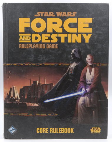 Star Wars: Force and Destiny Core Rulebook, by Fantasy Flight Games;