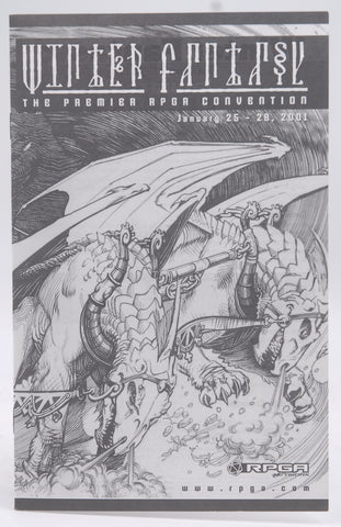 Winter Fantasy RPGA Convention Pamphlet Jan 25-28 2001 D&D, by Staff