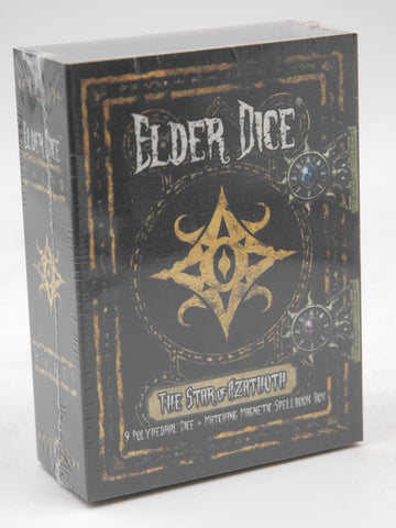 Elder Dice The Star of Azathoth Interstellar Purple/Black w/Case 9 Dice, by