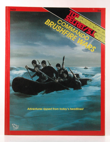 Commando: Brushfire Wars (Top Secret/SI Accessory TS4), by Scott D. Haring