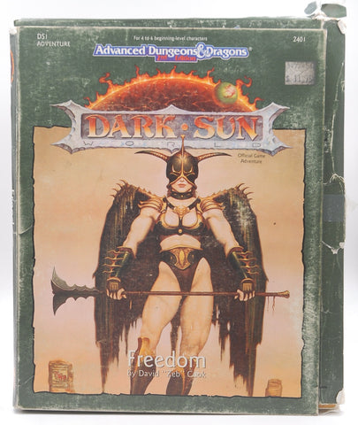 Freedom (Ds1, Advanced Dungeons and Dragons Dark Sun Module), by Denning, Troy