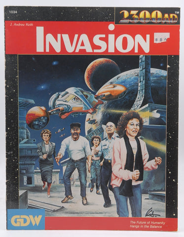 Invasion (2300AD role playing game), by J. Andrew Keith