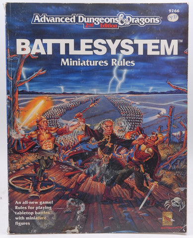 Battlesystem: Miniatures Rules (Advanced Dungeons & Dragons), by Niles, Douglas