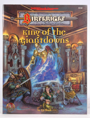 King of the Giantdowns (Advanced Dungeons & Dragons : Birthright Adventure Accessory, No 3142), by Stark, Ed