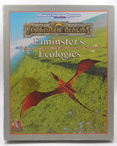 Elminster's Ecologies (AD&D 2nd Ed Fantasy Roleplaying, Forgotten Realms), by Danforth, Elizabeth T., Butler, James
