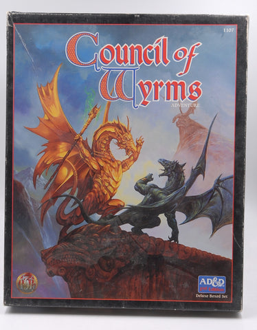 AD&D 2e Campaign Option: Council of Wyrms Setting, by Bill Slavicsek