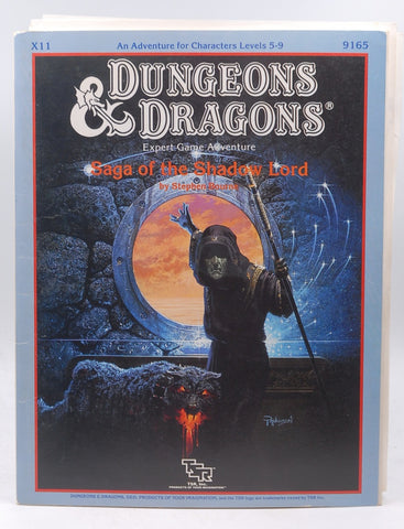 Saga of the Shadow Lord (Dungeons and Dragons Module X11), by Bourne, Stephen