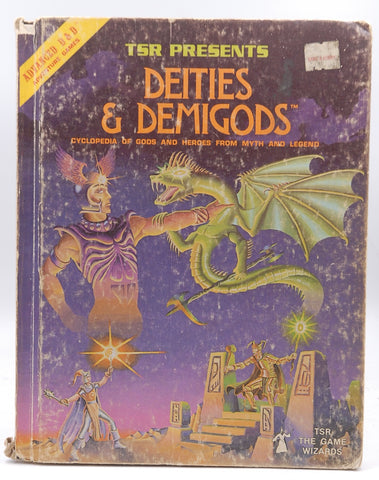 2nd Printing Deities & Demigods w/Cthulhu Fair, by James Ward, Rob Kuntz