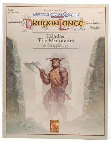 Taladas: The Minotaurs (Advanced Dungeons and Dragons / Dragonlance, DLR2 Accessory), by McComb, Colin