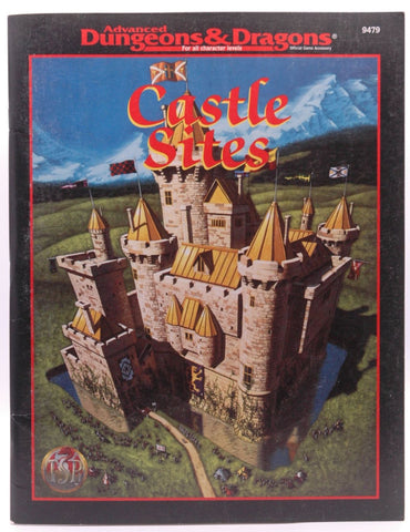 Castle Sites (Ad&d Accessory), by Witt, Sam