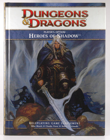 Player's Option: Heroes of Shadow: A 4th Edition D&D Supplement, by Wizards RPG Team