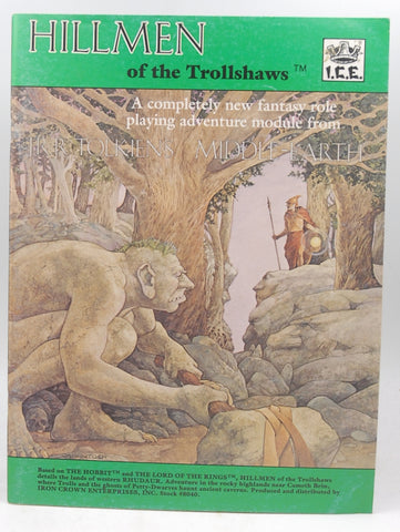 Hillmen of the Trollshaws (Middle Earth Role Playing, MERP #8040), by John D. Ruemmler, Peter C. Fenlon, Jeff McKeage