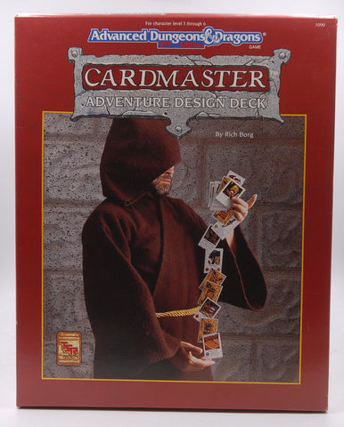 Cardmaster Adventure Design Deck (Advanced Dungeons and Dragons Game), by Rich Borg