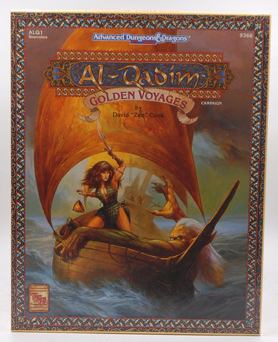 Golden Voyages (AD&D 2nd Ed Fantasy Roleplaying, Al Qadim Setting), by David Zeb Cook