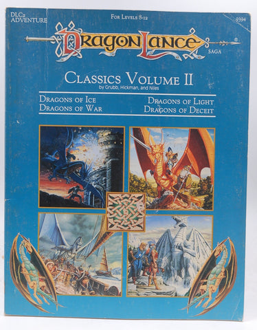 Dragonlance Classics: Dragons of Ice, Dragons of Light, Dragons of War, Dragons of Deceit/for Levels 8-12 (Advanced Dungeons & Dragons, 2nd Edition,), by Niles, Hickman, Tracy, Grubb, Jeff