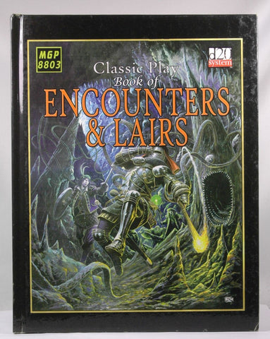 Classic Play: Book Of Encounters And Lairs, by Hahn, August