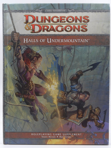 Halls of Undermountain: A 4th Edition Dungeons & Dragons Supplement, by Wizards RPG Team
