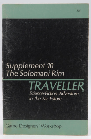 The Solomani Rim (Traveller Supplement 10), by Harshman, John