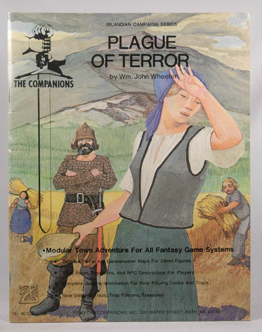Plague of Terror: Modular Town Adventure (Islandian Campaign Series), by Wm. John Wheeler