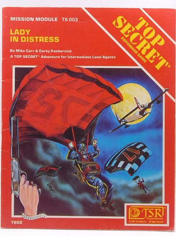 Lady in Distress (Top Secret Module TS003), by Carr, Mike