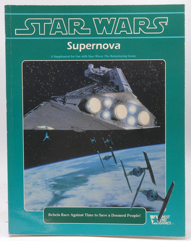 Supernova (Star Wars RPG), by Steven H. Lorenz